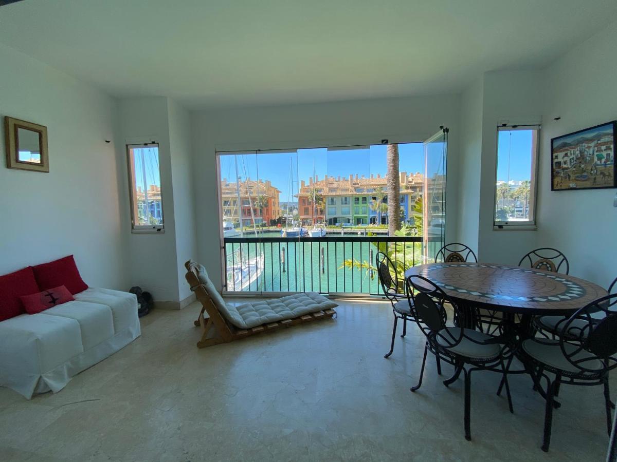 Apartamento Con Piscina ,Playa Con Vistas Panoramicas En La Marina De Sotogrande San Roque  Dış mekan fotoğraf